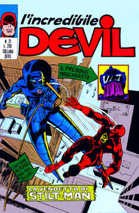 Cover Thumbnail for L'Incredibile Devil (Editoriale Corno, 1970 series) #21