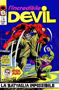 Cover Thumbnail for L'Incredibile Devil (Editoriale Corno, 1970 series) #27