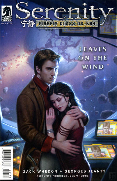Cover for Serenity: Firefly Class 03-K64 - Leaves on the Wind (Dark Horse, 2014 series) #1 [Dan Dos Santos Cover]