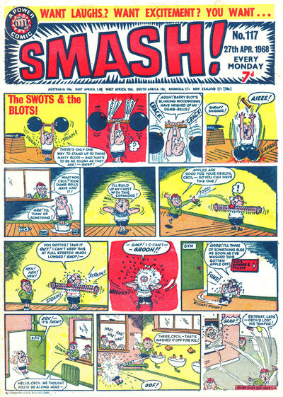 Cover for Smash! (IPC, 1966 series) #117