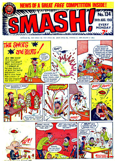 Cover for Smash! (IPC, 1966 series) #134