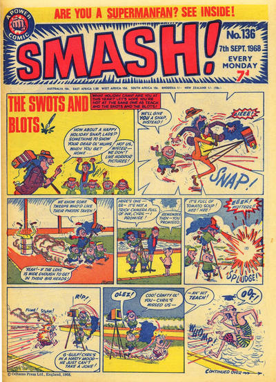 Cover for Smash! (IPC, 1966 series) #136