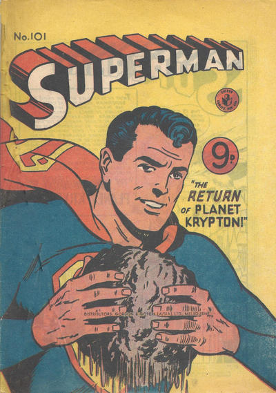 Cover for Superman (K. G. Murray, 1947 series) #101