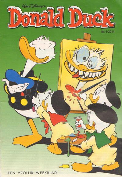 Cover for Donald Duck (Sanoma Uitgevers, 2002 series) #4/2014