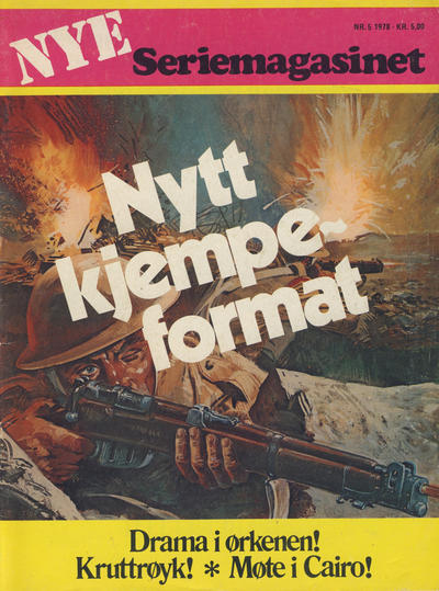 Cover for Nye Seriemagasinet (Serieforlaget / Se-Bladene / Stabenfeldt, 1978 series) #5/1978