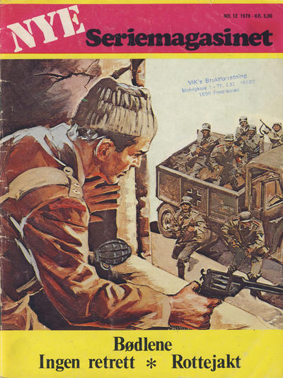 Cover for Nye Seriemagasinet (Serieforlaget / Se-Bladene / Stabenfeldt, 1978 series) #12/1978