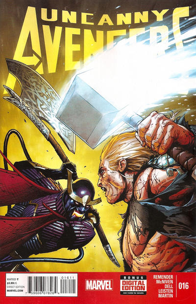 Cover for Uncanny Avengers (Marvel, 2012 series) #16