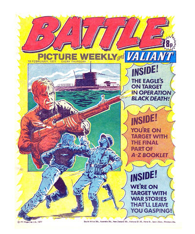 Cover for Battle Picture Weekly and Valiant (IPC, 1976 series) #19 February 1977 [103]