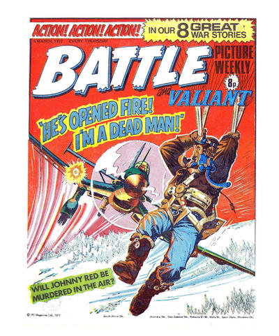 Cover for Battle Picture Weekly and Valiant (IPC, 1976 series) #5 March 1977 [105]