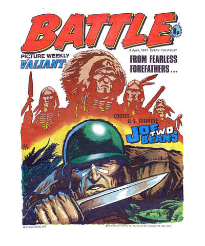 Cover for Battle Picture Weekly and Valiant (IPC, 1976 series) #9 April 1977 [110]