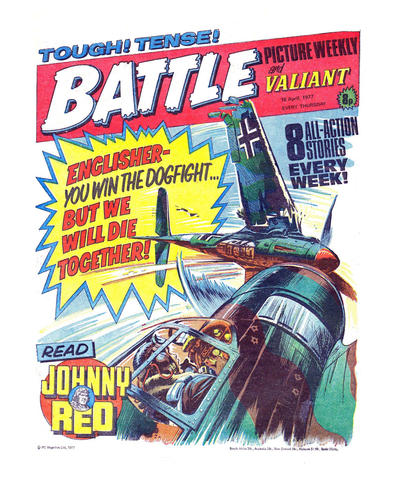 Cover for Battle Picture Weekly and Valiant (IPC, 1976 series) #16 April 1977 [111]