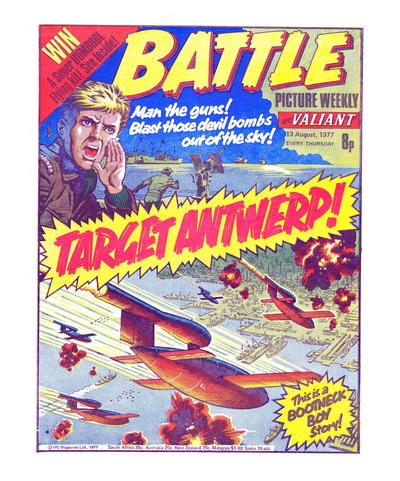 Cover for Battle Picture Weekly and Valiant (IPC, 1976 series) #13 August 1977 [128]