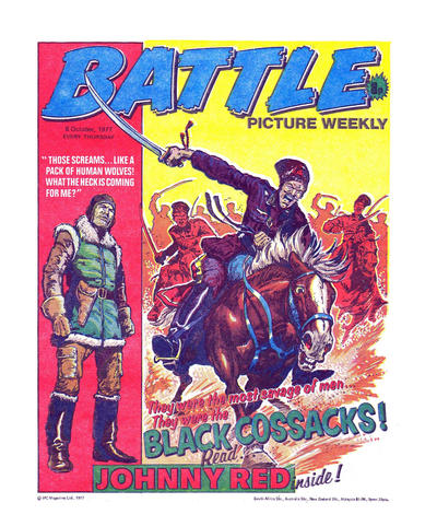 Cover for Battle Picture Weekly and Valiant (IPC, 1976 series) #8 October 1977 [136]