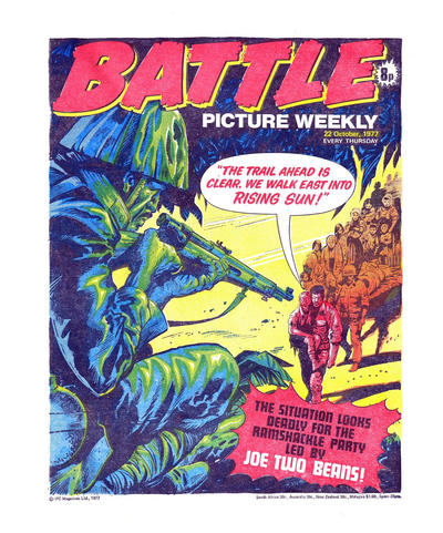 Cover for Battle Picture Weekly and Valiant (IPC, 1976 series) #22 October 1977 [138]