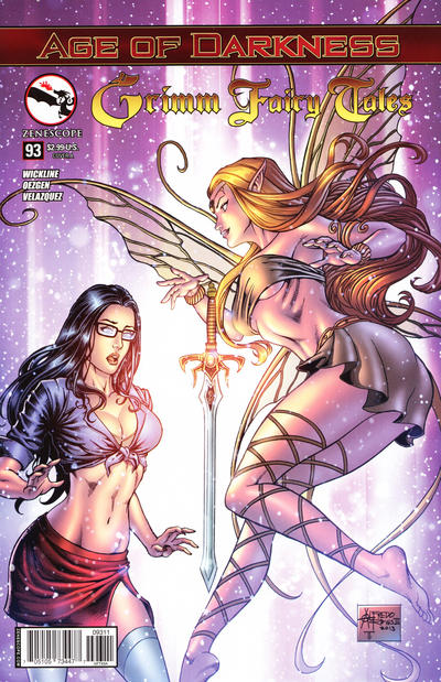 Cover for Grimm Fairy Tales (Zenescope Entertainment, 2005 series) #93 [Cover A - Alfredo Reyes III]