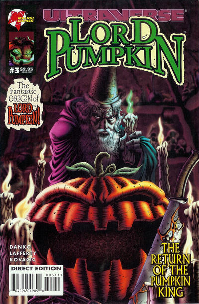 Cover for Lord Pumpkin / Necromantra (Malibu, 1995 series) #3