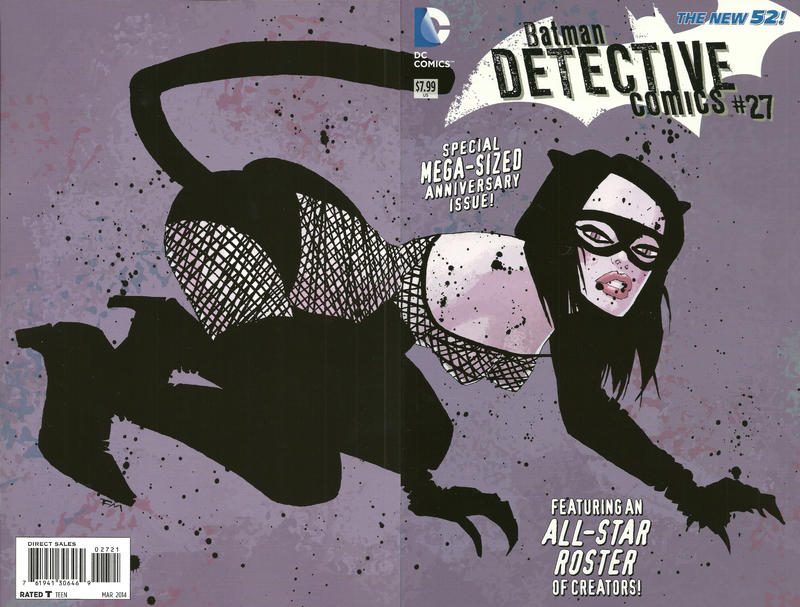 Cover for Detective Comics (DC, 2011 series) #27 [Frank Miller Cover]