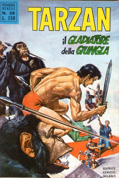 Cover for Tarzan (Editrice Cenisio, 1968 series) #39