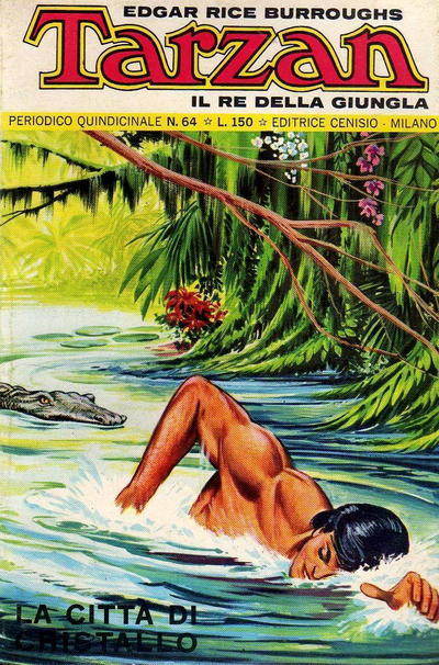 Cover for Tarzan (Editrice Cenisio, 1968 series) #64