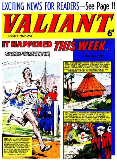 Cover for Valiant (IPC, 1964 series) #8 May 1965