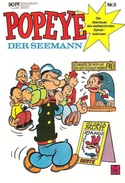 Cover for Popeye (Moewig, 1969 series) #5