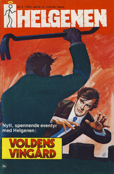 Cover for Helgenen (Nordisk Forlag, 1973 series) #9/1975
