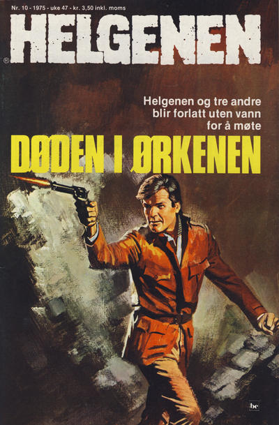 Cover for Helgenen (Nordisk Forlag, 1973 series) #10/1975
