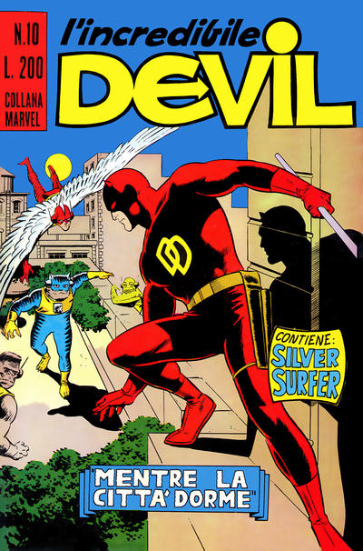 Cover for L'Incredibile Devil (Editoriale Corno, 1970 series) #10