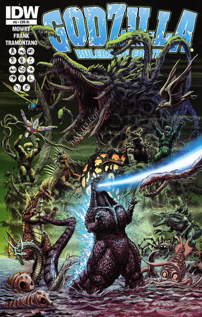 Cover for Godzilla: Rulers of Earth (IDW, 2013 series) #8 [Cover RI - Jeff Zornow variant]