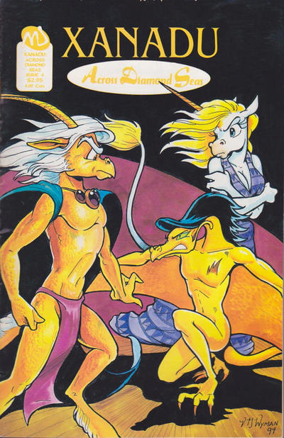 Cover for Xanadu: Across Diamond Seas (MU Press, 1994 series) #4