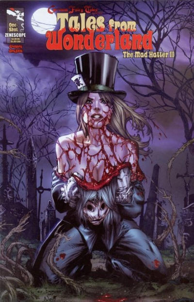 Cover for Tales from Wonderland: The Mad Hatter 2 (Zenescope Entertainment, 2009 series) [Cover A - Eric Basaldua]