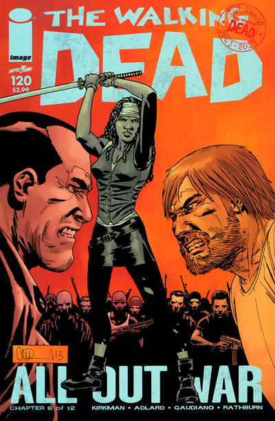 Cover for The Walking Dead (Image, 2003 series) #120