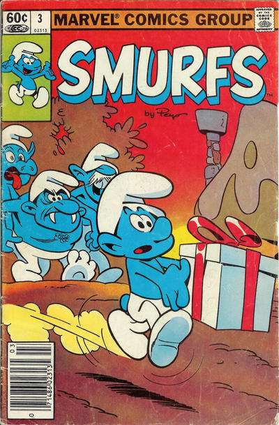 Cover for Smurfs (Marvel, 1982 series) #3 [Newsstand]
