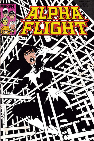 Cover for Alpha Flight (Federal, 1984 ? series) #1