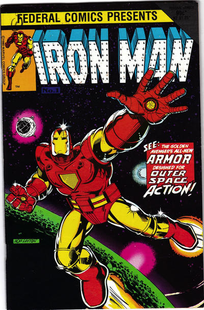 Cover for The Invincible Iron Man (Federal, 1985 ? series) #1