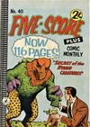 Cover for Five-Score Plus Comic Monthly (K. G. Murray, 1960 series) #40