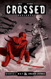 Cover Thumbnail for Crossed Badlands (2012 series) #46 [Red Crossed Variant Cover by German Erramouspe]