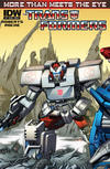 Cover for The Transformers: More Than Meets the Eye (IDW, 2012 series) #1 [Cover A - Alex Milne Connecting Cover]