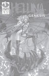 Cover for Hellina: Genesis (Lightning Comics [1990s], 1996 series) #1 [Dimensional Platinum Commemorative Edition]