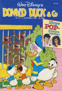 Cover Thumbnail for Donald Duck & Co (Hjemmet / Egmont, 1948 series) #36/1986