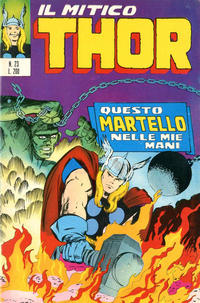 Cover Thumbnail for Il Mitico Thor (Editoriale Corno, 1971 series) #23