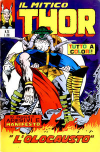 Cover for Il Mitico Thor (Editoriale Corno, 1971 series) #26