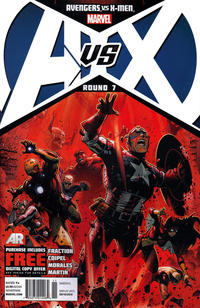 Cover for Avengers vs. X-Men (Marvel, 2012 series) #7 [Newsstand]