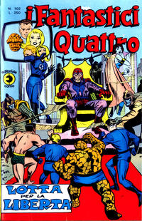 Cover Thumbnail for I Fantastici Quattro (Editoriale Corno, 1971 series) #102