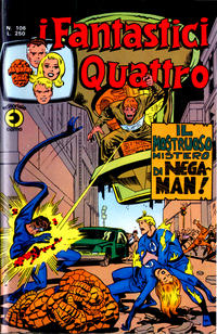 Cover Thumbnail for I Fantastici Quattro (Editoriale Corno, 1971 series) #106