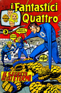 Cover for I Fantastici Quattro (Editoriale Corno, 1971 series) #113