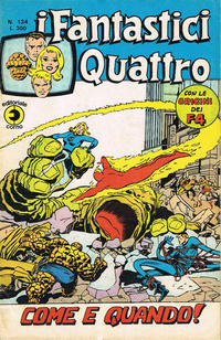 Cover Thumbnail for I Fantastici Quattro (Editoriale Corno, 1971 series) #124