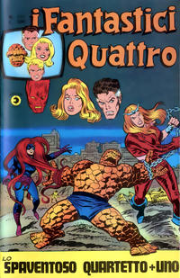 Cover for I Fantastici Quattro (Editoriale Corno, 1971 series) #127