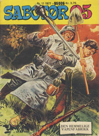 Cover Thumbnail for Sabotør Q5 (Serieforlaget / Se-Bladene / Stabenfeldt, 1971 series) #11/1977