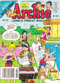 Cover Thumbnail for Archie Comics Digest (Archie, 1973 series) #80 [Newsstand]